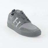 Mens Hackett London Entry Knit HMS20855 945 Grey Leather Textile Casual Shoes